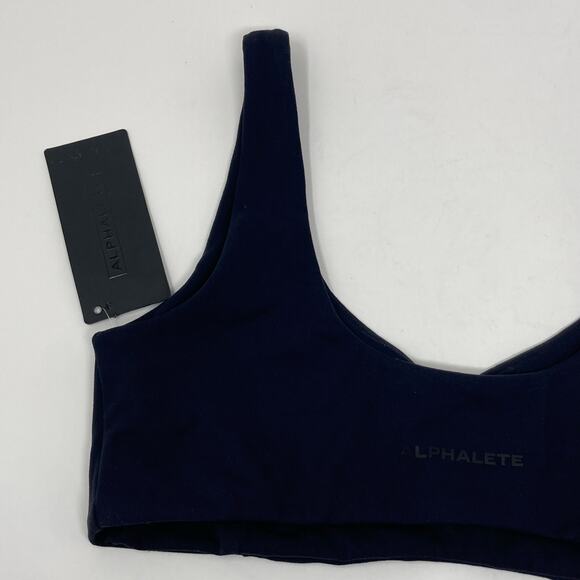 Alphalete Women's Black Aura Contour Sculpt Bra Size XL - Picture 9 of 15